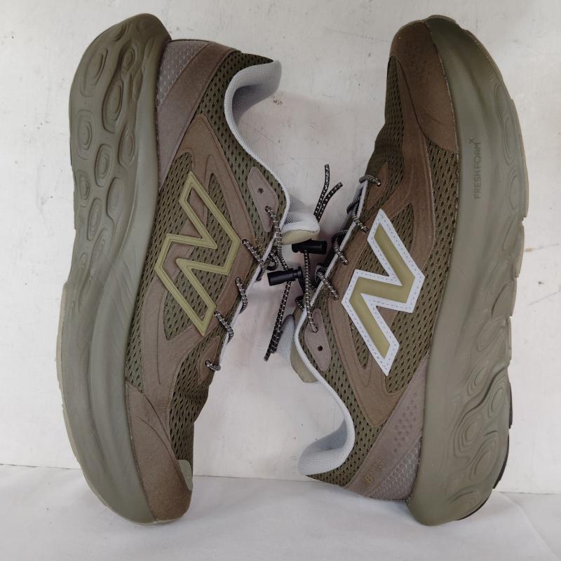 ニューバランス New Balance スニーカー スニーカー フレッシュフォーム トレーナー ミタスニーカーズ ユナイテッド アローズ ＆ サンズ トリプル コラボ 28.5cm カーキ / カーキ / khaki メンズ USED 古着 中古 50169495