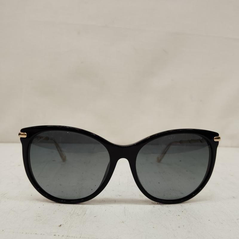 グッチ GUCCI めがね・サングラス サングラス ブラックフレーム サングラス バンブー テンプル モデル - 黒 / ブラック / black X 金 / ゴールド / gold color メンズ USED 古着 中古 50169499