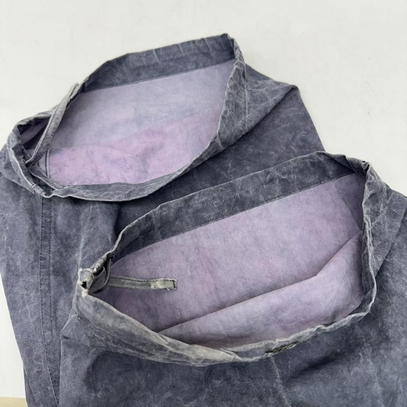 エンタイアスタジオ entire studios パンツ ワークパンツ、ペインターパンツ ストーンウォッシュ カーゴ パンツ ES2104 PO031 S 紺 / ネイビー / navy X 紫 / パープル / purple メンズ USED 古着 中古 50169501