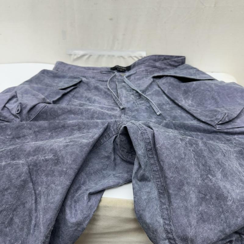 エンタイアスタジオ entire studios パンツ ワークパンツ、ペインターパンツ ストーンウォッシュ カーゴ パンツ ES2104 PO031 S 紺 / ネイビー / navy X 紫 / パープル / purple メンズ USED 古着 中古 50169501