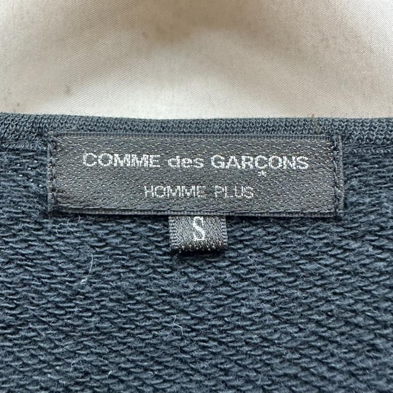 コムデギャルソンオムプリュス COMME des GARCONS HommePlus カーディガン 長袖 スウェット ジップ カーディガン S 黒 / ブラック / black メンズ USED 古着 中古 50169502