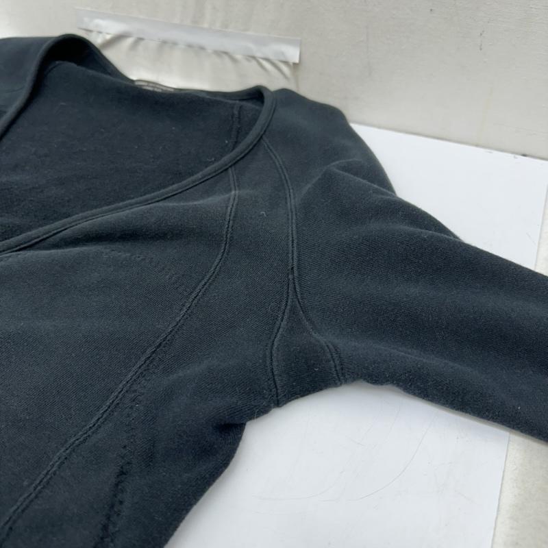コムデギャルソンオムプリュス COMME des GARCONS HommePlus カーディガン 長袖 スウェット ジップ カーディガン S 黒 / ブラック / black メンズ USED 古着 中古 50169502