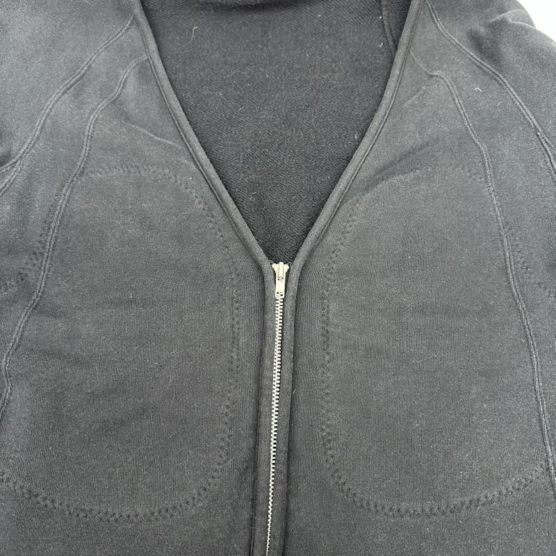 コムデギャルソンオムプリュス COMME des GARCONS HommePlus カーディガン 長袖 スウェット ジップ カーディガン S 黒 / ブラック / black メンズ USED 古着 中古 50169502