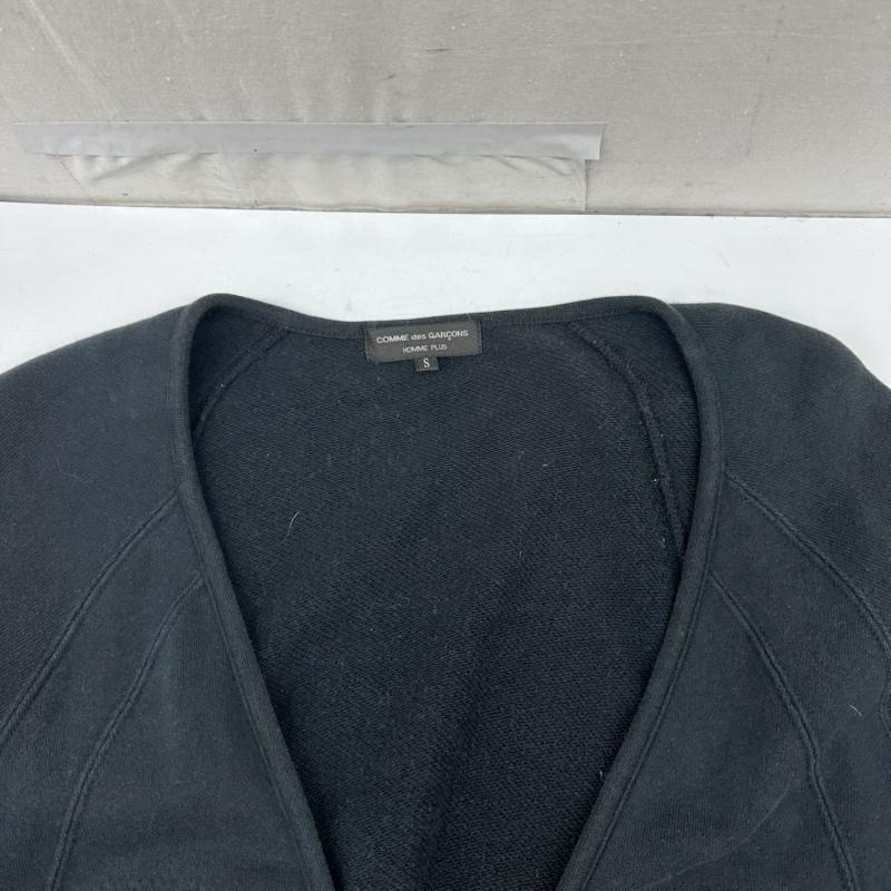 コムデギャルソンオムプリュス COMME des GARCONS HommePlus カーディガン 長袖 スウェット ジップ カーディガン S 黒 / ブラック / black メンズ USED 古着 中古 50169502