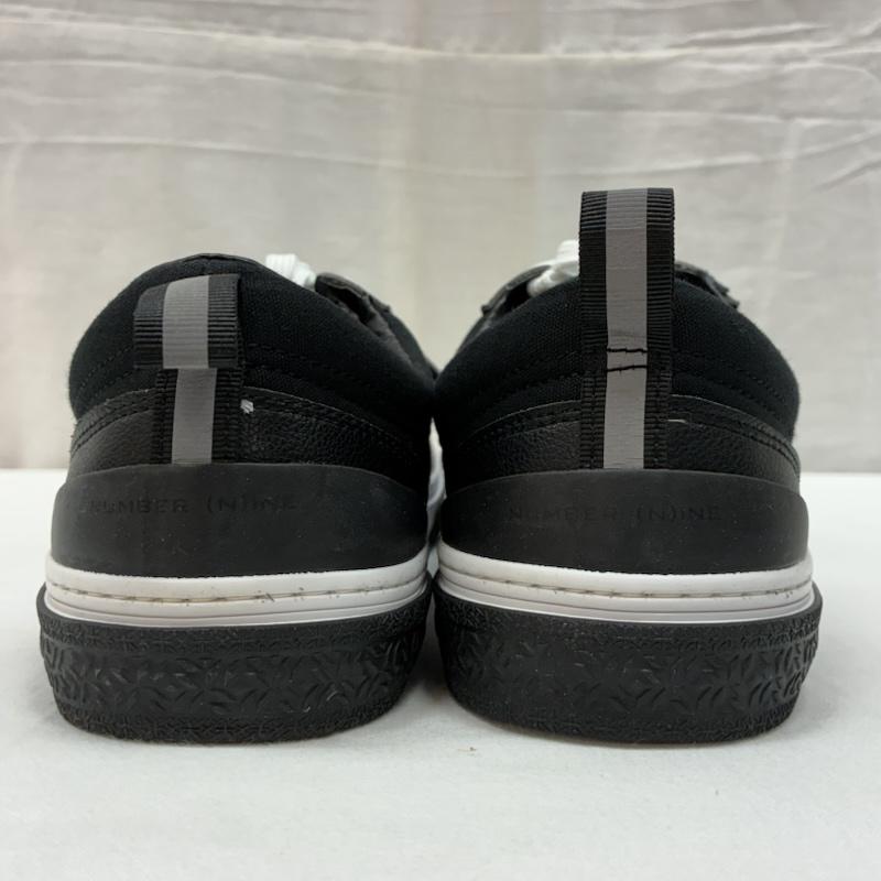 ナンバーナイン NUMBER (N)INE スニーカー スニーカー SLACK FOOTWEAR レザー キャンバス ローカット スニーカー 26.5cm メンズ USED 古着 中古 50169506