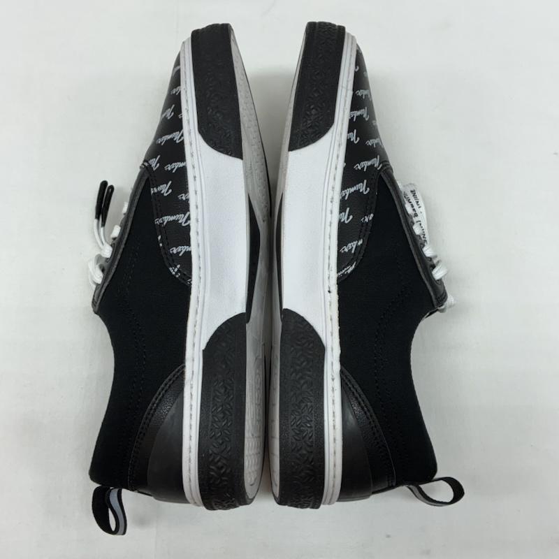 ナンバーナイン NUMBER (N)INE スニーカー スニーカー SLACK FOOTWEAR レザー キャンバス ローカット スニーカー 26.5cm メンズ USED 古着 中古 50169506