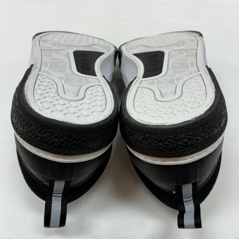 ナンバーナイン NUMBER (N)INE スニーカー スニーカー SLACK FOOTWEAR レザー キャンバス ローカット スニーカー 26.5cm メンズ USED 古着 中古 50169506