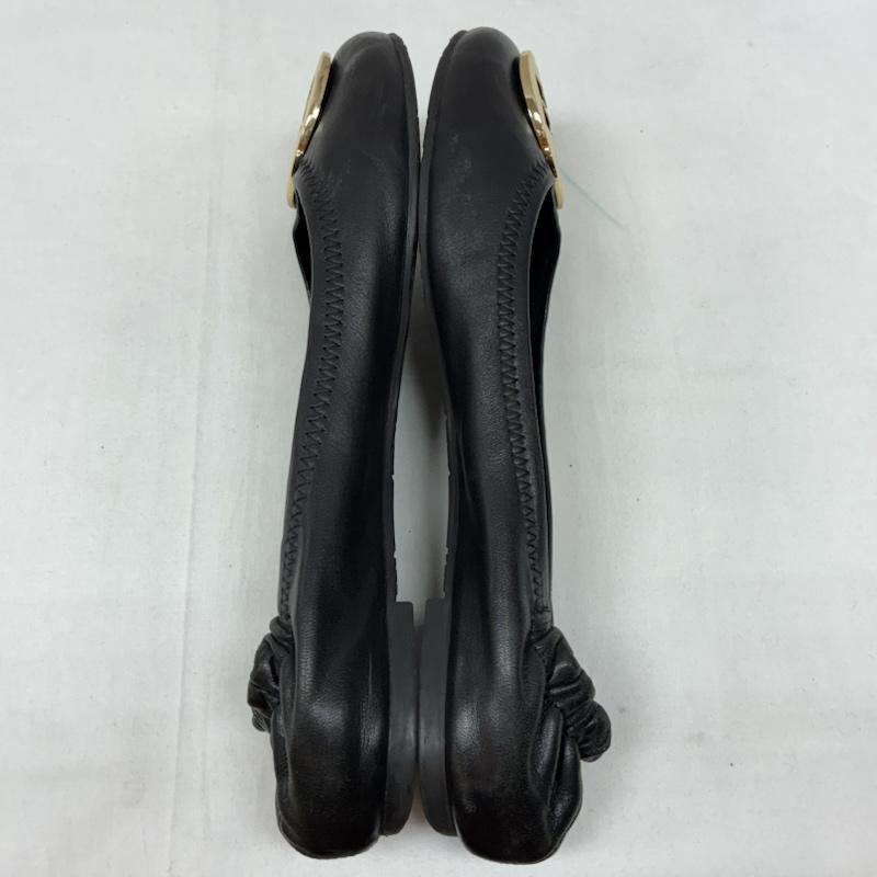 トリーバーチ TORY BURCH パンプス パンプス ロゴ ゴールド金具 レザー フラット パンプス バレエ シューズ 23.5cm レディース USED 古着 中古 50169508