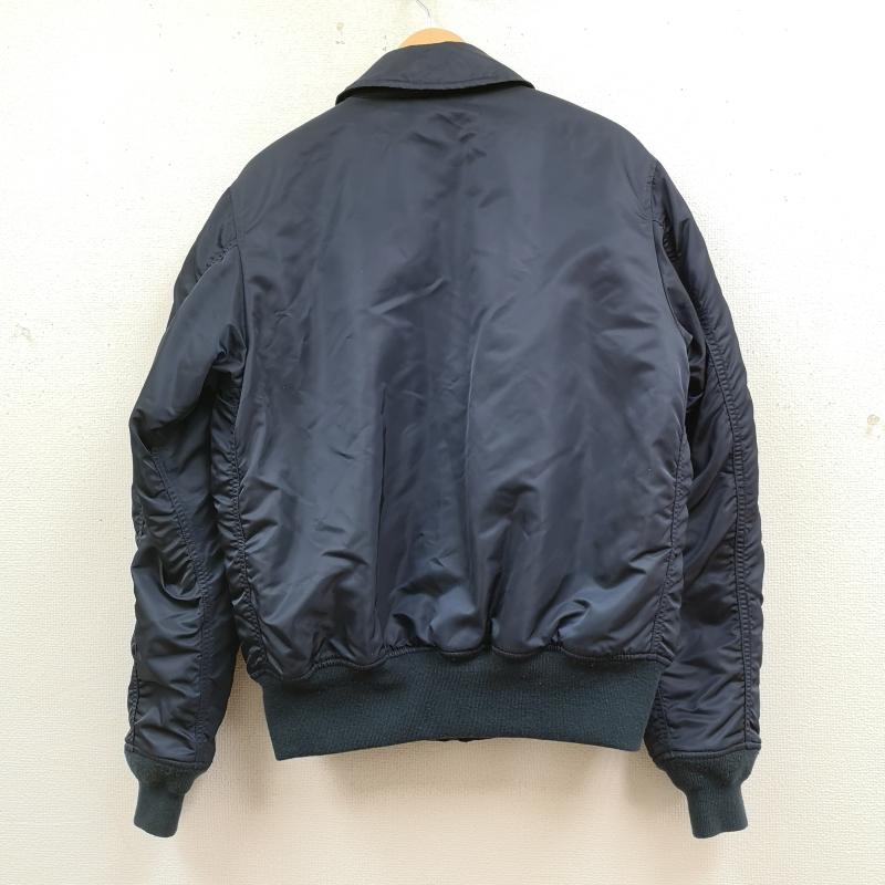 アルファ インダストリー Alpha Industries ジャケット、上着 フライトジャケット CWU-45/P AIRCREW PATCH フライト ジャケット TA0210-167 L 紺 / ネイビー / navy メンズ USED 古着 中古 50169510