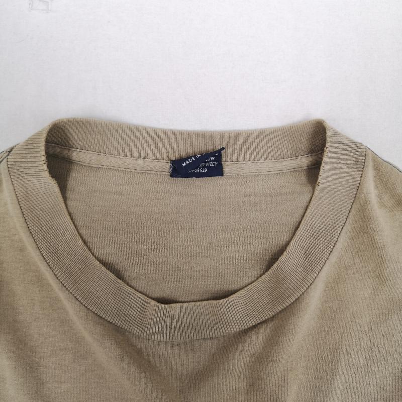 ステューシー STUSSY Tシャツ 半袖 USA製 90s 紺タグ カモ柄 Sロゴ 半袖 Tシャツ S/S TEE XL ベージュ / ベージュ / beige メンズ USED 古着 中古 50169513