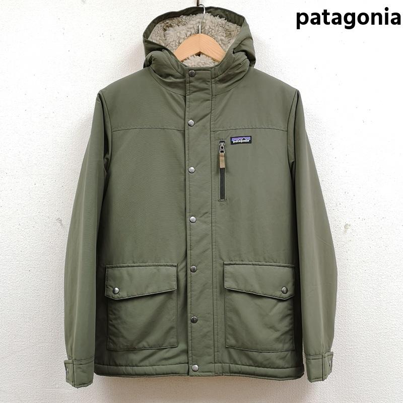 パタゴニア patagonia ジャケット、上着 ジャンパー、ブルゾン BOYS INFURNO ボーイズ インファーノ ボア ジャケット 68460 XL カーキ / カーキ / khaki ボーイズ USED 古着 中古 50169514