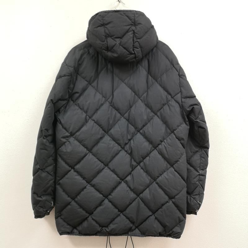バーブァー Barbour ジャケット、上着 ダウンジャケット タータンチェック柄 キルティング ダウン ワックス ジャケット M 黒 / ブラック / black メンズ USED 古着 中古 50169517