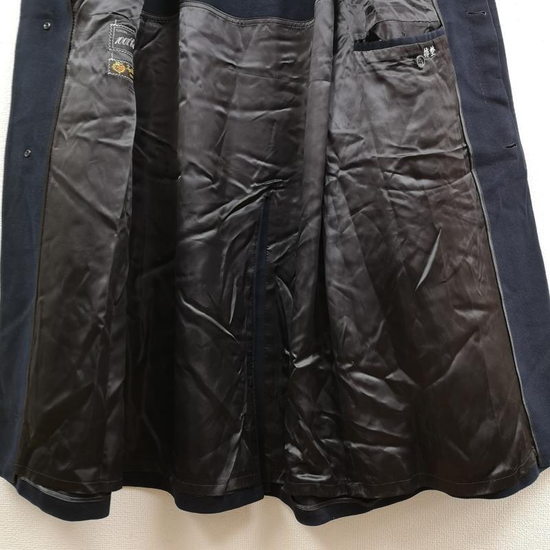 ロロピアーナ Loro Piana コート コート一般 ドイツ製 カシミヤ ウール 比翼仕立て ステンカラー コート 紺 / ネイビー / navy メンズ USED 古着 中古 50169519