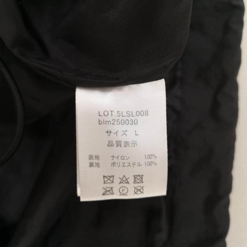 古着 USED ジャケット、上着 ジャンパー、ブルゾン Bleme リップストップ アノラック パーカー ハーフジップ ナイロン ジャケット blm250030 L 黒 / ブラック / black メンズ USED 古着 中古 50169525