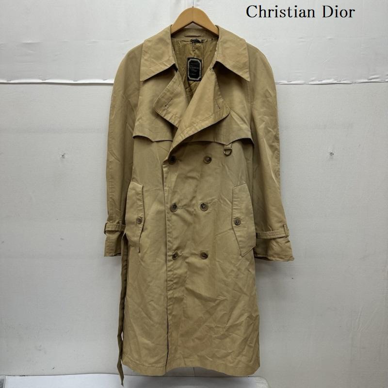クリスチャンディオール Christian Dior コート トレンチコート 80s ヴィンテージ トレンチ コート 40 ベージュ / ベージュ / beige メンズ USED 古着 中古 50169527