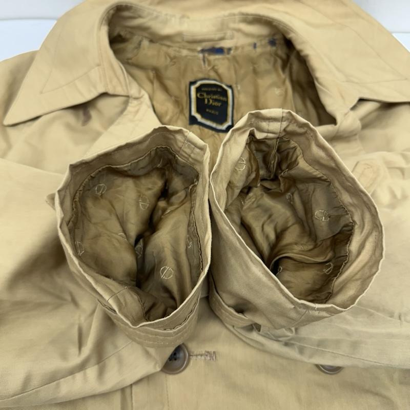 クリスチャンディオール Christian Dior コート トレンチコート 80s ヴィンテージ トレンチ コート 40 ベージュ / ベージュ / beige メンズ USED 古着 中古 50169527