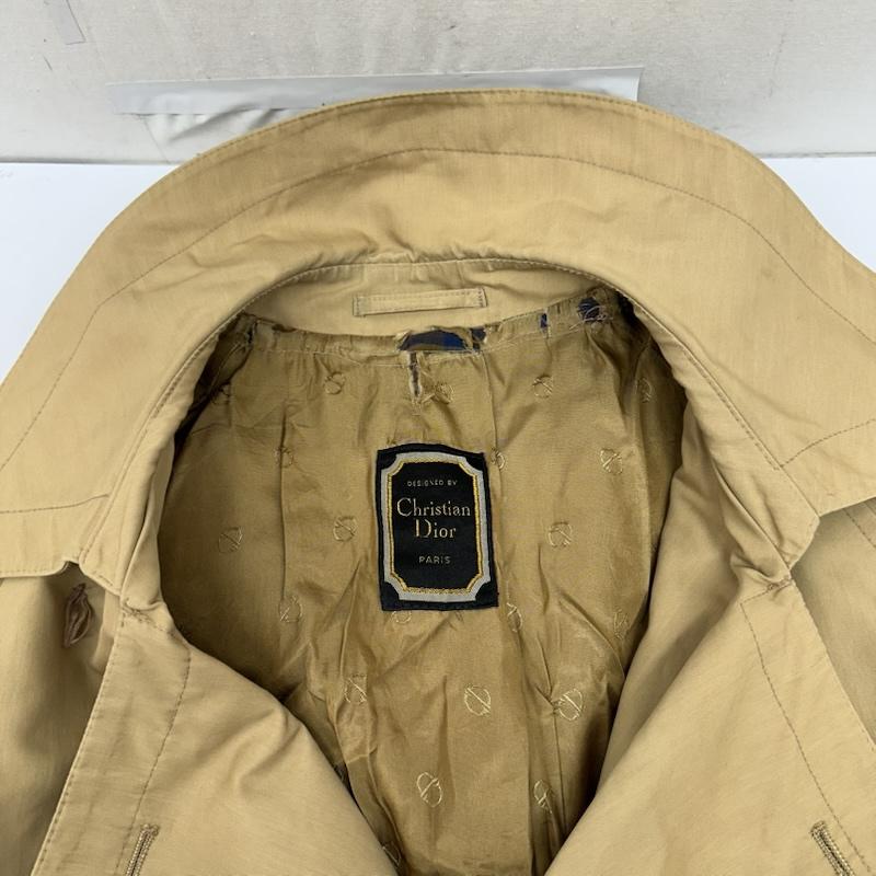 クリスチャンディオール Christian Dior コート トレンチコート 80s ヴィンテージ トレンチ コート 40 ベージュ / ベージュ / beige メンズ USED 古着 中古 50169527