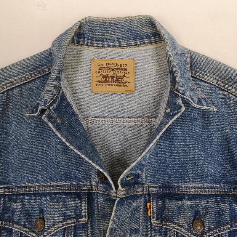 リーバイストラウスアンドコー Levi Strauss & co. ジャケット、上着 ジャンパー、ブルゾン オレンジタブ トラッカー デニム ジャケット Gジャン 75512-0212 38 インディゴ / インディゴ / Indigo メンズ USED 古着 中古 50169534