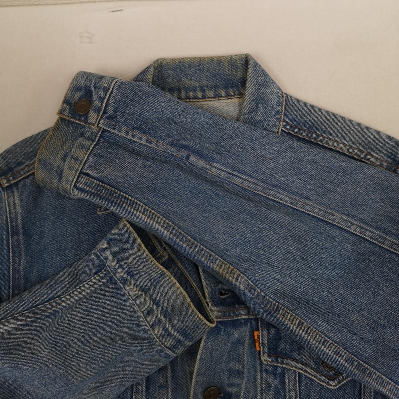 リーバイストラウスアンドコー Levi Strauss & co. ジャケット、上着 ジャンパー、ブルゾン オレンジタブ トラッカー デニム ジャケット Gジャン 75512-0212 38 インディゴ / インディゴ / Indigo メンズ USED 古着 中古 50169534