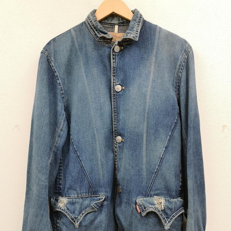リーバイストラウスアンドコー Levi Strauss & co. ジャケット、上着 ジャンパー、ブルゾン ウエスタン調 ダメージ加工 カバーオール 変形 デニム ジャケット 70904 L インディゴ / インディゴ / Indigo メンズ USED 古着 中古 50169536