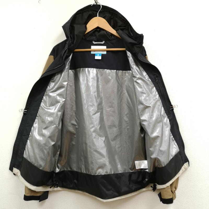 コロンビア Columbia ジャケット、上着 ジャンパー、ブルゾン 防風 保温 防水 レイク パウエル ジャケット マウンテン パーカー 221XM4389 M 黒 / ブラック / black X ベージュ / ベージュ / beige メンズ USED 古着 中古 50169541