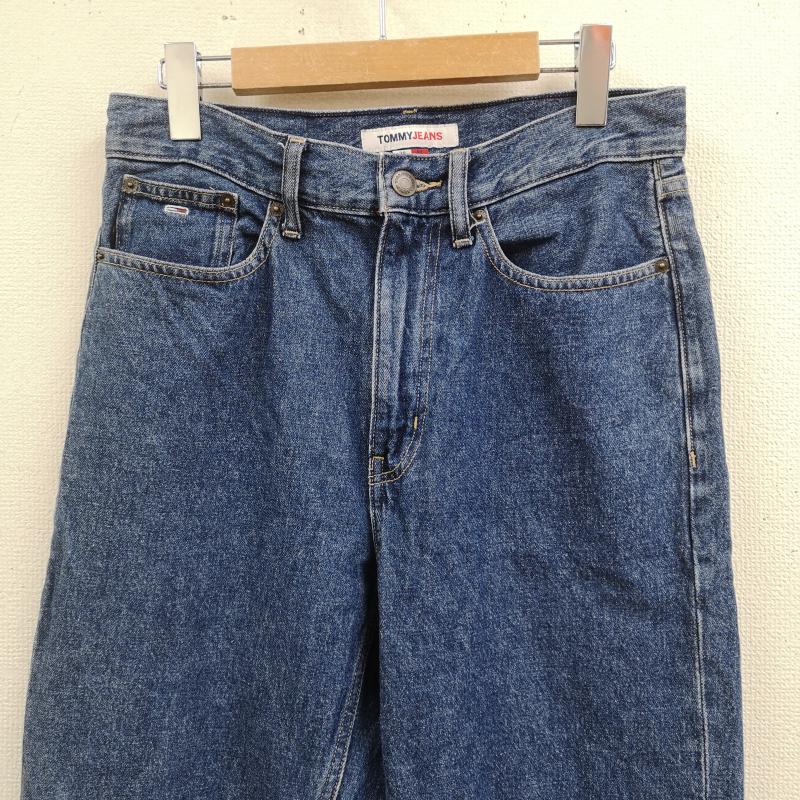 トミー ジーンズ TOMMY JEANS パンツ デニム、ジーンズ ワイド ストレート BAGGY 5 POCKET デニム パンツ 28インチ インディゴ / インディゴ / Indigo メンズ USED 古着 中古 50169544