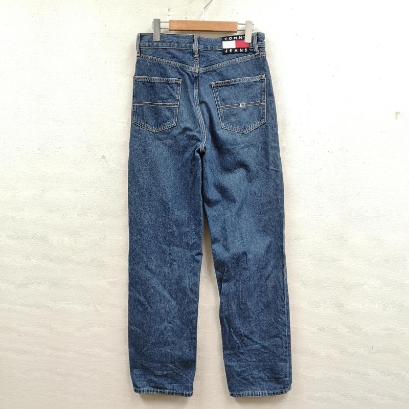 トミー ジーンズ TOMMY JEANS パンツ デニム、ジーンズ ワイド ストレート BAGGY 5 POCKET デニム パンツ 28インチ インディゴ / インディゴ / Indigo メンズ USED 古着 中古 50169544