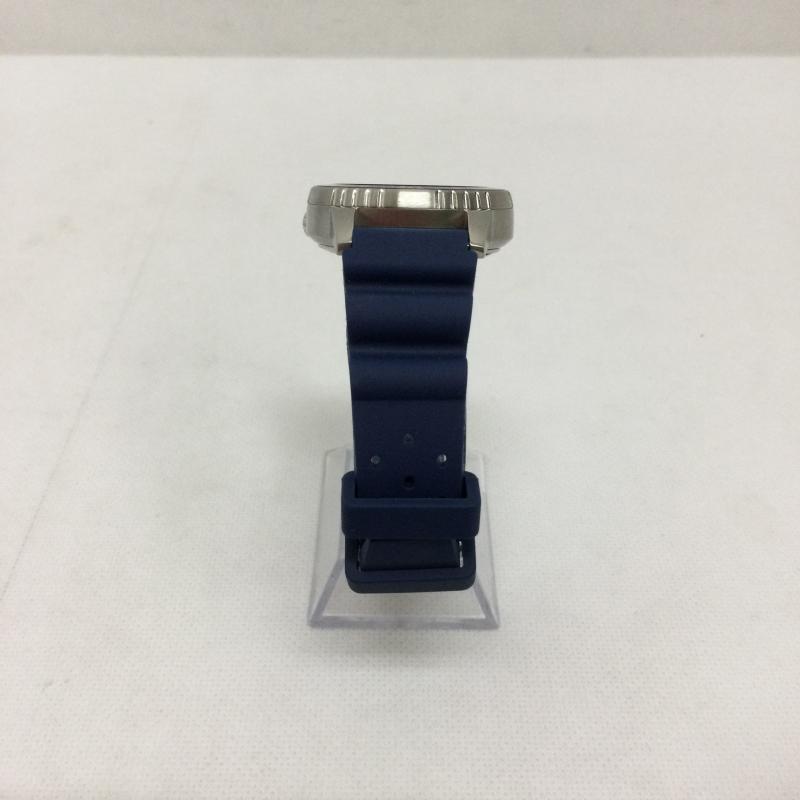 シチズン CITIZEN 腕時計 アナログ（クォーツ式） CITIZEN ソーラー腕時計 アナログ ラバー e168-0029j02 - 紺 / ネイビー / navy メンズ USED 古着 中古 50169546