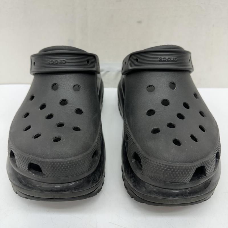 クロックス crocs サンダル サンダル メガクラッシュ クロッグ 厚底 サンダル US：9 黒 / ブラック / black メンズ USED 古着 中古 50169549