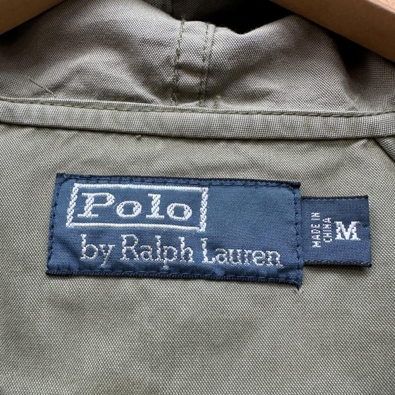 ポロラルフローレン POLO RALPH LAUREN ジャケット、上着 ジャンパー、ブルゾン 90s フーデッド スイング トップ ジップ ジャケット マウンテン パーカー M カーキオリーブ / カーキオリーブ / メンズ USED 古着 中古 50169550
