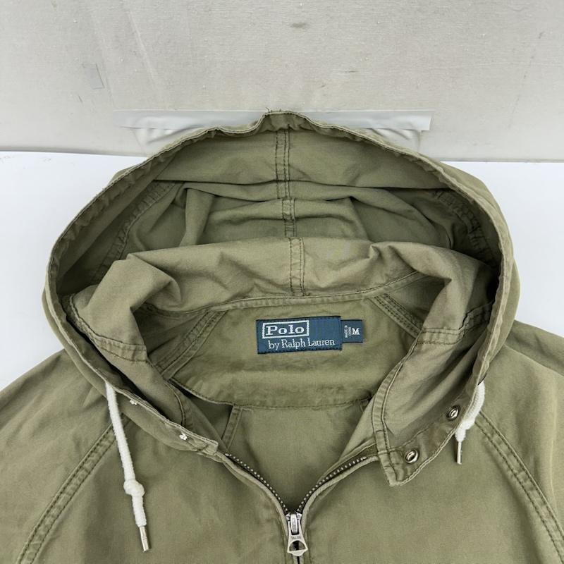 ポロラルフローレン POLO RALPH LAUREN ジャケット、上着 ジャンパー、ブルゾン 90s フーデッド スイング トップ ジップ ジャケット マウンテン パーカー M カーキオリーブ / カーキオリーブ / メンズ USED 古着 中古 50169550