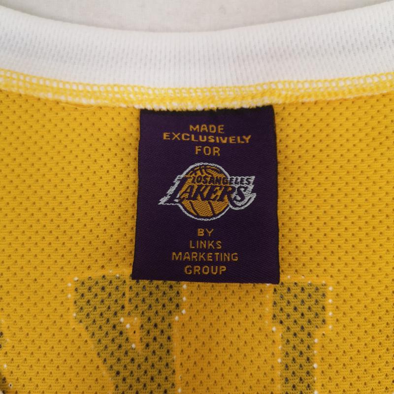古着 USED タンクトップ タンクトップ Los Angeles Lakers レイカーズ NBA #52 ジャマール・ウィルクス Jamaal Wilkes ゲーム シャツ XL 黄 / イエロー / yellow X 紫 / パープル / purple メンズ USED 古着 中古 50169558