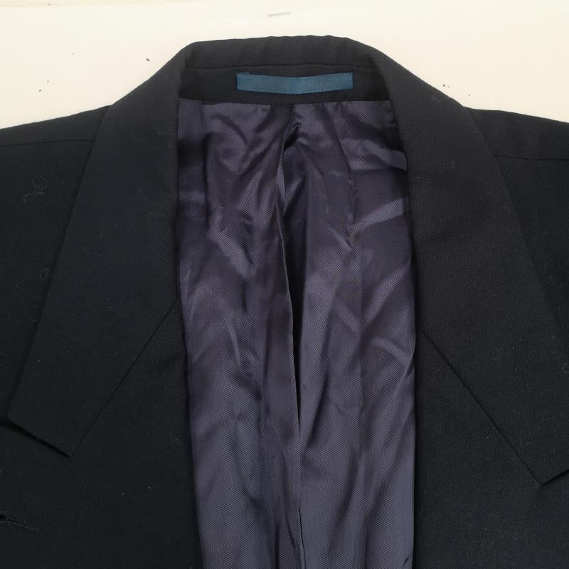 ヒューゴボス HUGO BOSS ジャケット、上着 ジャケット、ブレザー ダブルプレスト ピークドラペル メタルボタン テーラード ジャケット 紺 / ネイビー / navy メンズ USED 古着 中古 50169559