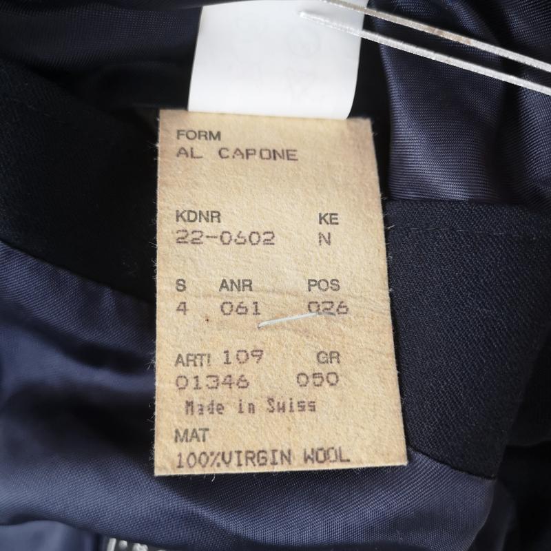 ヒューゴボス HUGO BOSS ジャケット、上着 ジャケット、ブレザー ダブルプレスト ピークドラペル メタルボタン テーラード ジャケット 紺 / ネイビー / navy メンズ USED 古着 中古 50169559