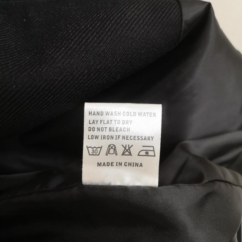 古着 USED ジャケット、上着 ジャンパー、ブルゾン DABLJU:By jiniy ダブルプレスト レイヤード ナポレオン風 ジップアップ ジャケット L 黒 / ブラック / black メンズ USED 古着 中古 50169562