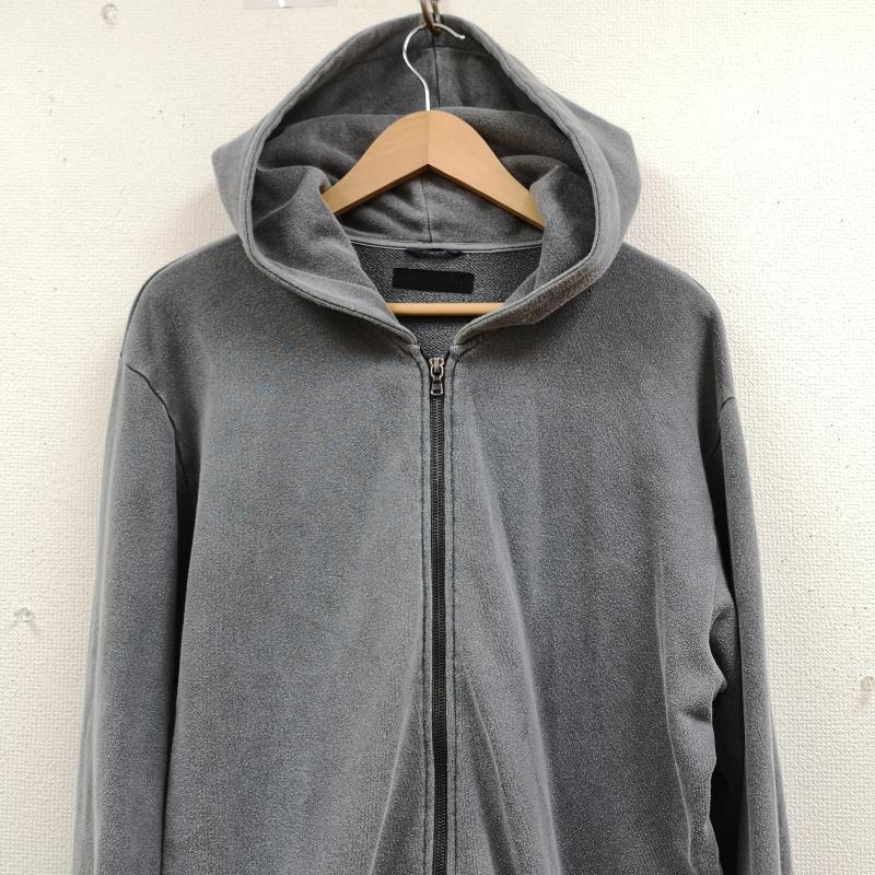 ジュンハシモト junhashimoto パーカー 長袖 日本製 ウォッシュ加工 フルジップアップ スウェット パーカー 5 灰 / グレー / gray メンズ USED 古着 中古 50169566