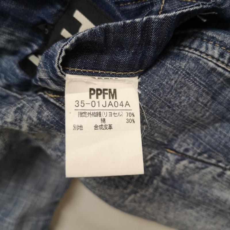 ピーピーエフエム PPFM ジャケット、上着 ジャケット、ブレザー シングルブレスト デニム テーラード ジャケット 35-01ja04a S インディゴ / インディゴ / Indigo メンズ USED 古着 中古 50169569