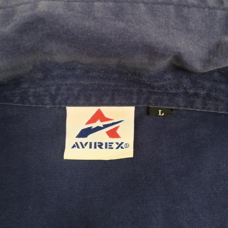 アヴィレックス AVIREX ジャケット、上着 ジャンパー、ブルゾン U.S.FLAG ドリズラー ジャケット 783-3155003 L 紺 / ネイビー / navy メンズ USED 古着 中古 50169570
