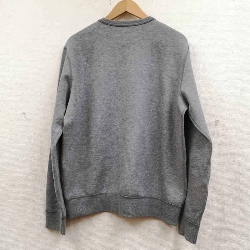 ポロラルフローレン POLO RALPH LAUREN トレーナー 長袖 ビッグポニー ダブルニット クルーネック スウェットトレーナー M 灰 / グレー / gray メンズ USED 古着 中古 50169574