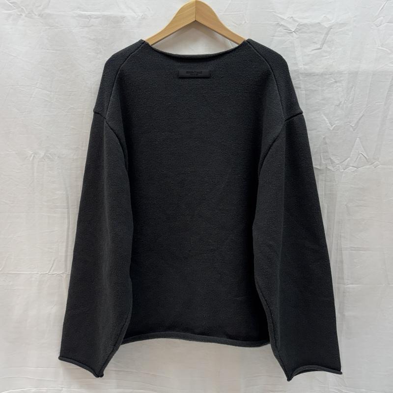 エフオージーエッセンシャルズ FOG ESSENTIALS ニット、セーター 長袖 1977 RAW EDGE CREW KNIT オーバーサイズ ニット セーター XL メンズ USED 古着 中古 50169580