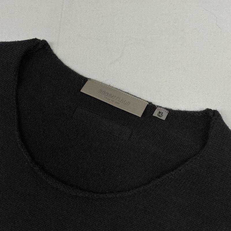 エフオージーエッセンシャルズ FOG ESSENTIALS ニット、セーター 長袖 1977 RAW EDGE CREW KNIT オーバーサイズ ニット セーター XL メンズ USED 古着 中古 50169580