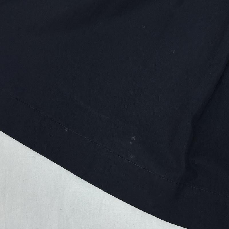イッセイミヤケ ISSEY MIYAKE スカート ひざ丈スカート タック フレア スカート サイドジップ JG52380 S 紺 / ネイビー / navy レディース USED 古着 中古 50169583