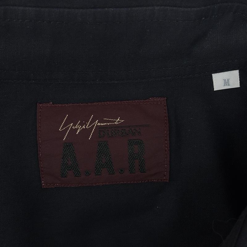 ヨウジヤマモト Yohji Yamamoto シャツ、ブラウス 長袖 AAR DURBAN ダーバン 90年代 ビンテージ ボタンダウン 長袖 シャツ 90s VINTAGE M 黒 / ブラック / black メンズ USED 古着 中古 50169587