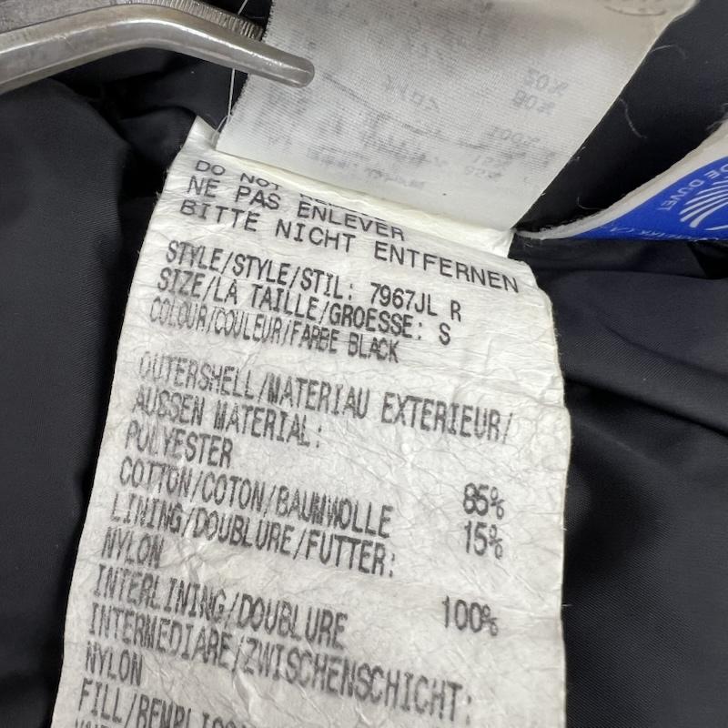 カナダグース CANADA GOOSE ジャケット、上着 ダウンジャケット LABRADOR BOMBER ラブラドール ボンバー フード ファー ダウン ジャケット 7967JL S 黒 / ブラック / black レディース USED 古着 中古 50169590