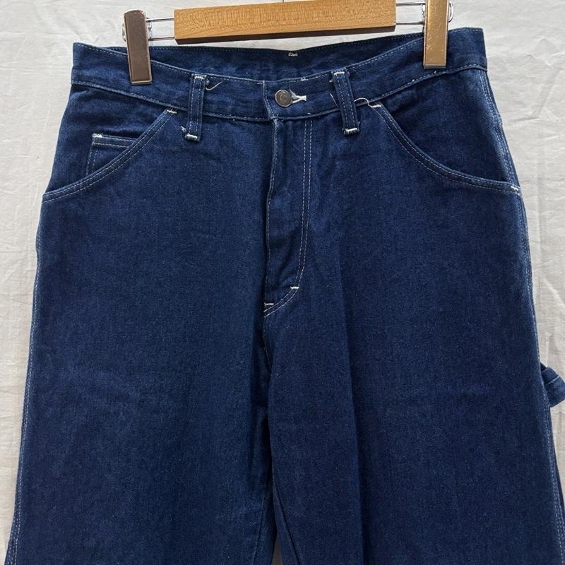 ディッキーズ Dickies パンツ ワークパンツ、ペインターパンツ 90年代 ビンテージ 赤タグ 圧着タグ デニム ペインター ワーク パンツ TALON 90s VINTAGE - メンズ USED 古着 中古 50169594