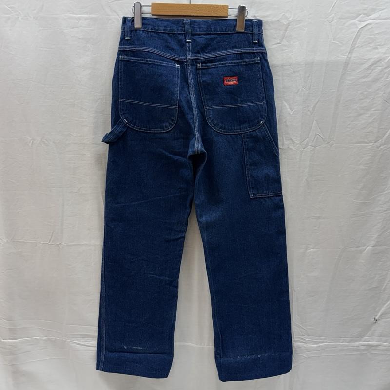ディッキーズ Dickies パンツ ワークパンツ、ペインターパンツ 90年代 ビンテージ 赤タグ 圧着タグ デニム ペインター ワーク パンツ TALON 90s VINTAGE - メンズ USED 古着 中古 50169594