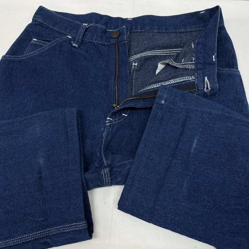 ディッキーズ Dickies パンツ ワークパンツ、ペインターパンツ 90年代 ビンテージ 赤タグ 圧着タグ デニム ペインター ワーク パンツ TALON 90s VINTAGE - メンズ USED 古着 中古 50169594