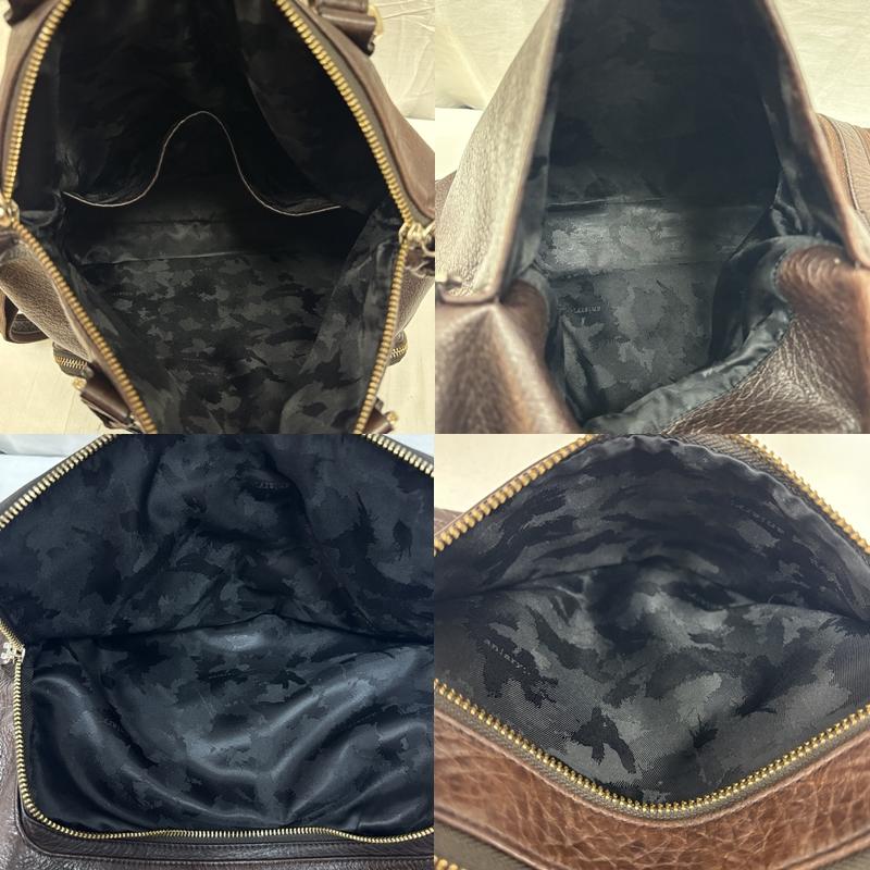 アニアリ aniary トートバッグ トートバッグ 2WAY レザー トート ショルダー バッグ 縦長 - 茶 / ブラウン / brown メンズ USED 古着 中古 50169597