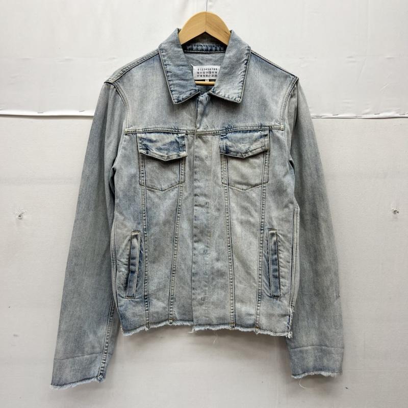 メゾン マルジェラ Maison Margiela ジャケット、上着 ジャンパー、ブルゾン カットオフ デニム ジャケット S50AM0219 46 インディゴ / インディゴ / Indigo メンズ USED 古着 中古 50169598