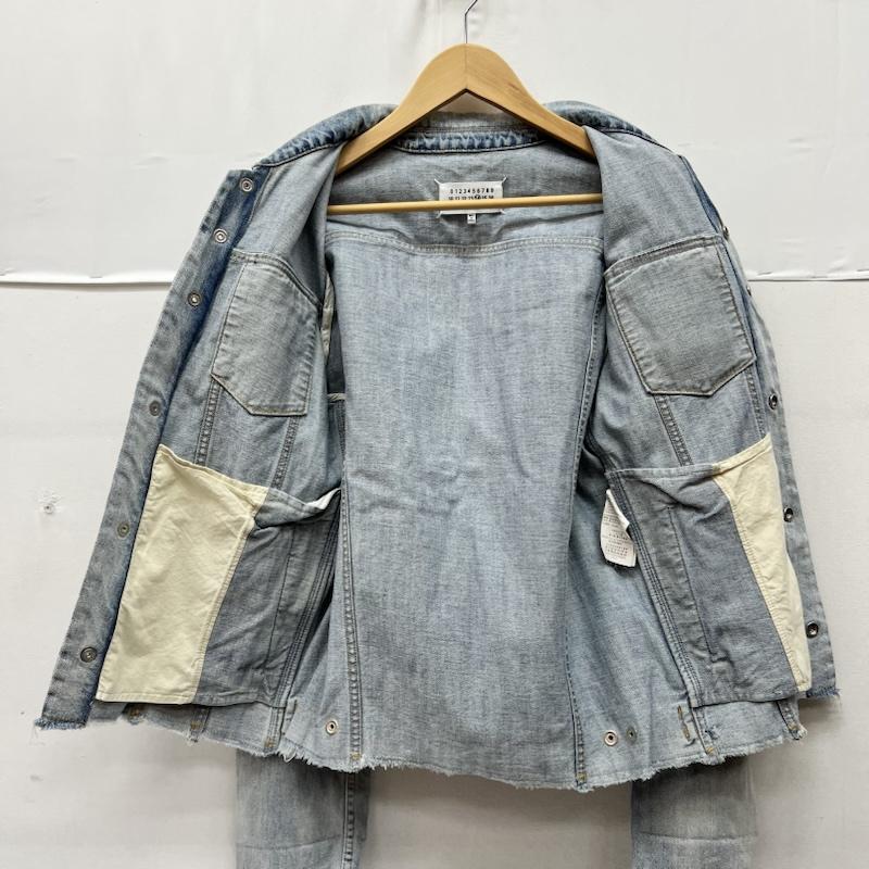 メゾン マルジェラ Maison Margiela ジャケット、上着 ジャンパー、ブルゾン カットオフ デニム ジャケット S50AM0219 46 インディゴ / インディゴ / Indigo メンズ USED 古着 中古 50169598